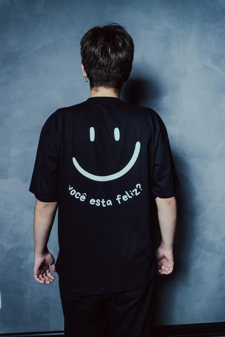 CAMISETA VOCÊ ESTA FELIZ